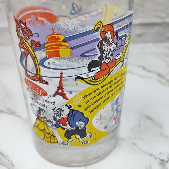McDonald's Glass Walt Disney 100 Years of Magic - Buzz Lightyear, Aladdin, - Picture 3 of 7